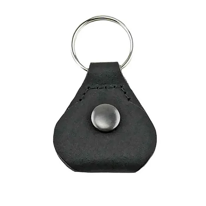 Perri’s Leather Guitar Pick Holder Keychain