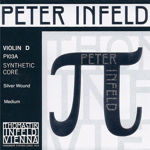 PETER INFELD violin D strings- All Types, by Thomastik-Infeld