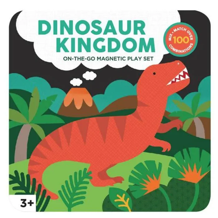 Petit Collage magnetic play set dinosaur