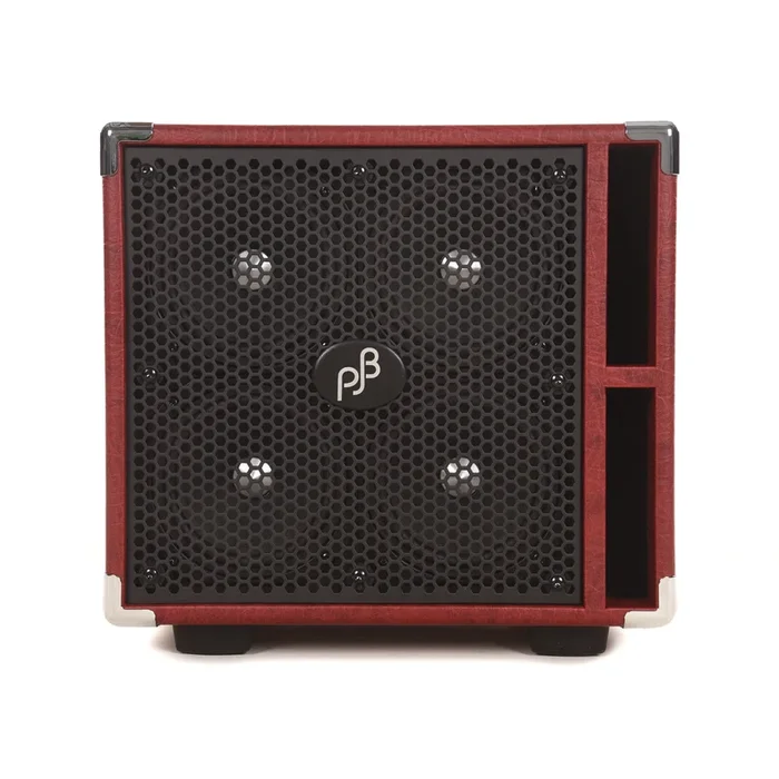 Phil Jones Compact 4 4×5 Piranha Bass Cabinet Red