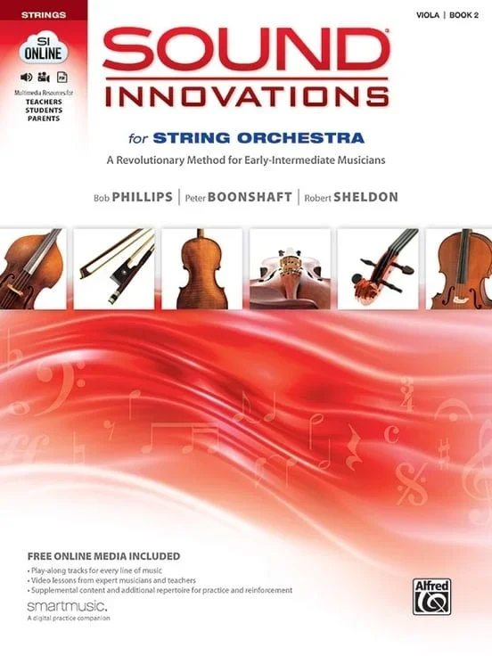 Phillips, Boonshaft, Sheldon: Sound Innovations for String Orchestra, Book Two (2), (viola + Online Media) Alfred