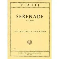 Piatti, Alfredo: Serenade in D (2 cellos & piano)
