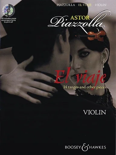 Piazzolla, A. (Davies): El Viaje – 14 Tangos & Other Pieces (violin, piano, and CD)