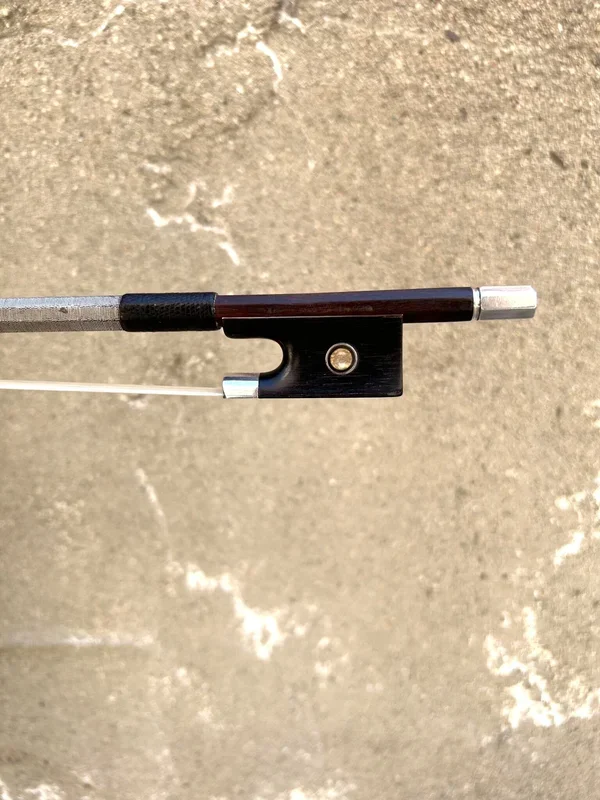Pierre Maline silver violin bow branded “FERET-MARCOTTE”, Raffin cert. 60.2g | Metzler Violins