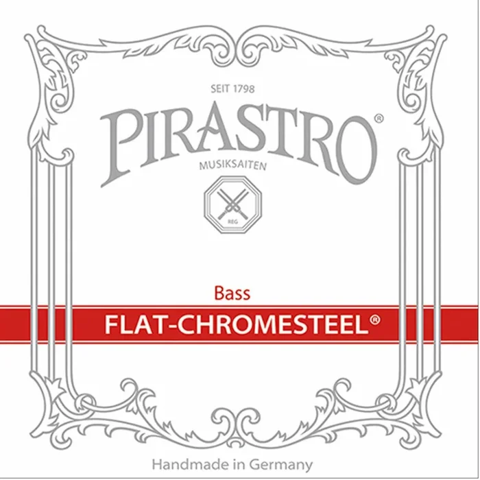 Pirastro Flat-Chromesteel Bass B3 String, Solo