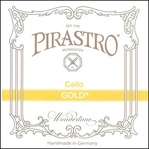 Pirastro Gold Label Cello Strings (Gut)