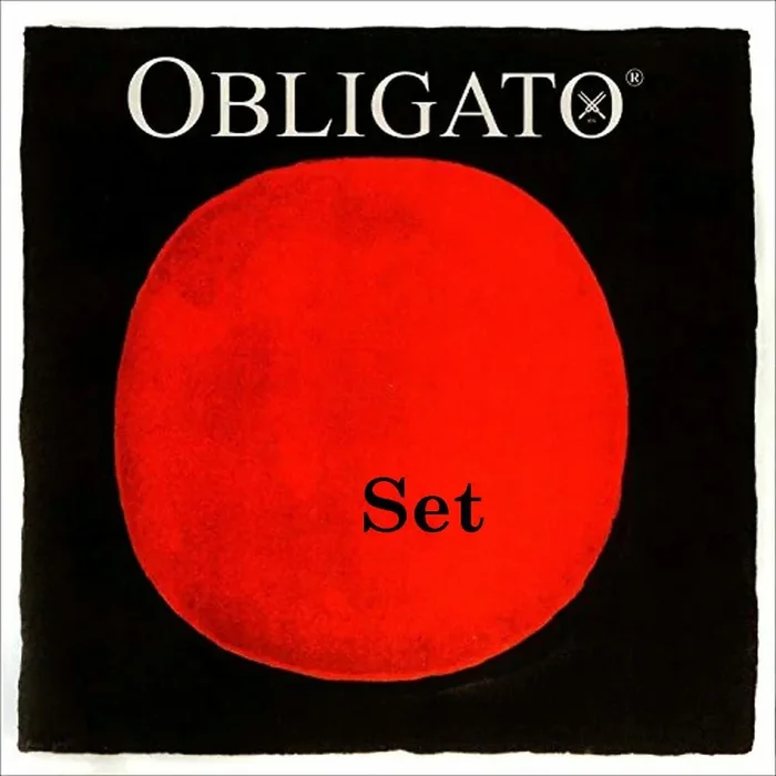 Pirastro OBLIGATO violin string set, medium,