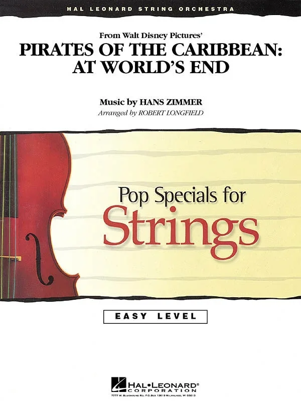 Pirates of the Caribbean: At World’s End (Zimmer arr. Longfield) for String Orchestra