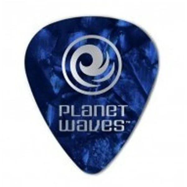Planet Waves 1CBUP6 Blue Pearl Heavy Guitar Pick (Pack of 10)