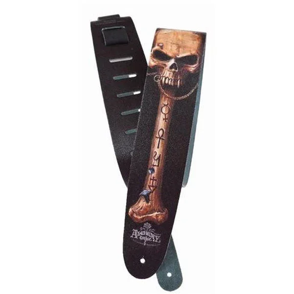 Planet Waves 25LAL03 Nailed Leather Guitar Strap 2.5inch