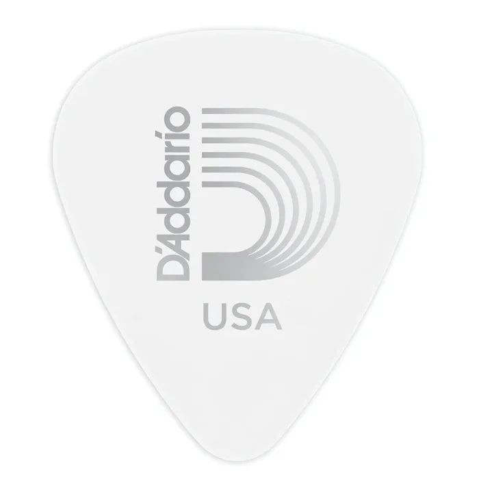 Planet Waves White-Color Celluloid Guitar Picks, 10 pack, Heavy
