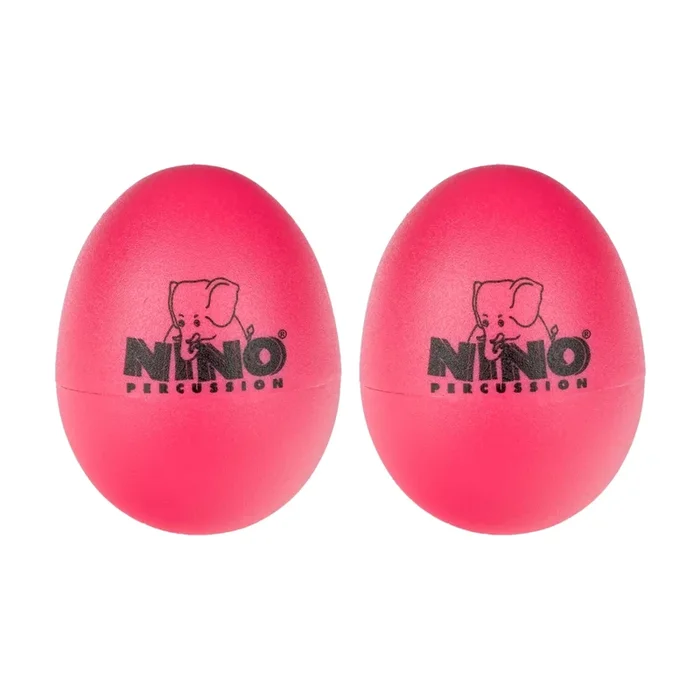 Plastic Egg Shaker Pairr – Strawberry Pink 2 pc.