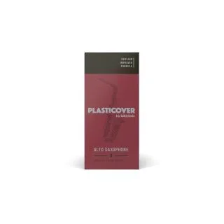 Plasticover by D’Addario Alto Sax Reeds | Strength 2.5 | 5-pack