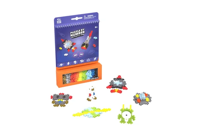 Plus-Plus Puzzle By Number Activity Pads