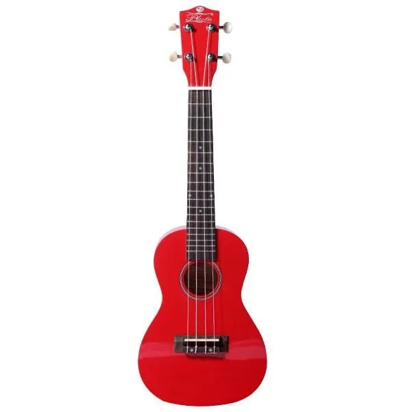 Pluto Concert Ukulele – Red