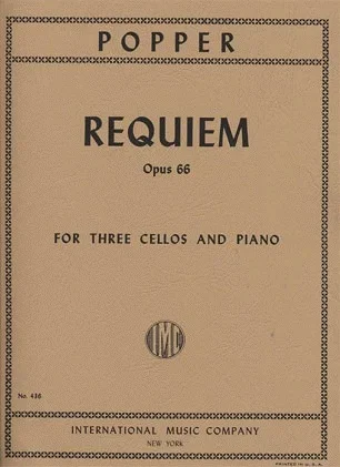 Popper, David: Requiem Op.66 (3 cellos & piano)