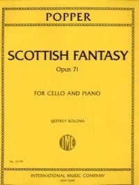 Popper (Solow): Scottish Fantasy, Op.71 (cello & piano)
