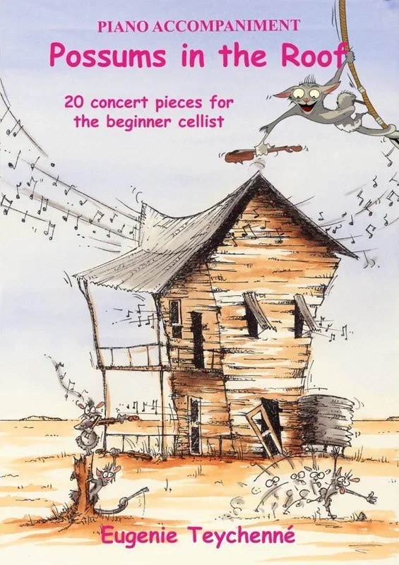 Possums in the Roof Cello Piano Accompaniment
