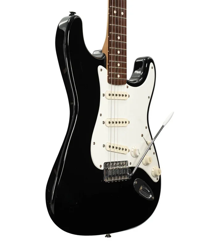 Pre-Owned Fender Squier MIM Stratocaster, Rosewood Fingerboard – Black | Used