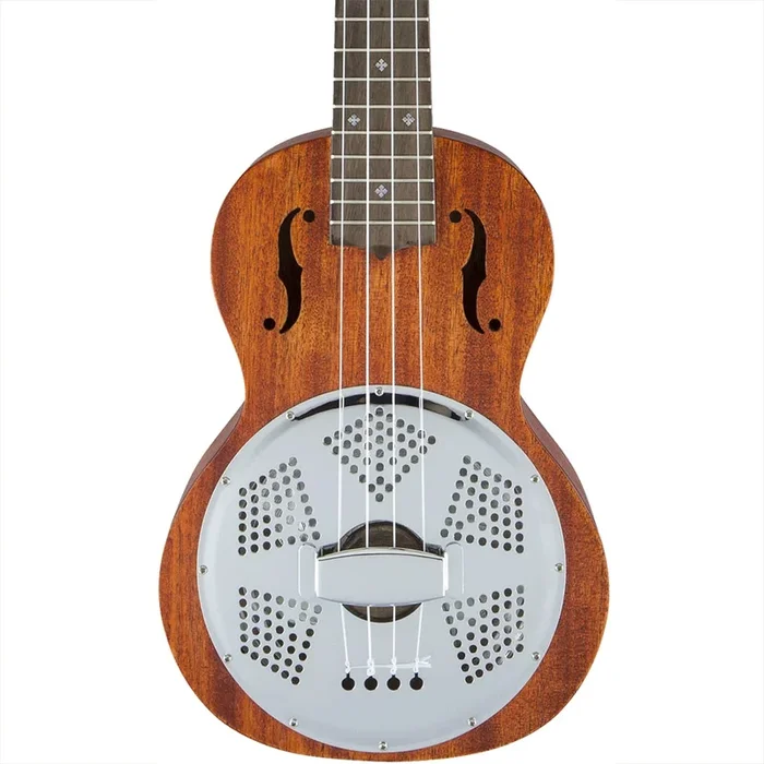 Pre-Owned Gretsch G9112 Resonator-Ukulele w/ Gig Bag, Ovangkol FB, Biscuit Cone