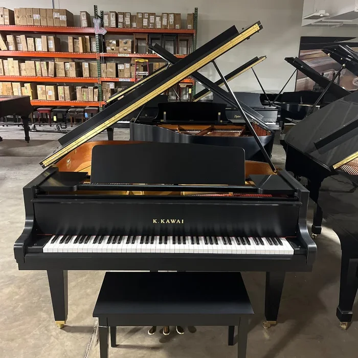 Pre-Owned Kawai GM-10 (5’0″) Ebony Satin Grand Piano