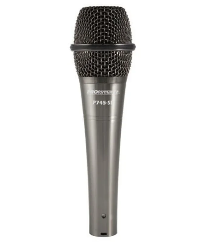 Pre-Owned PROformance P-745 SuperCardioid Vocal Mic – Black Chrome Finish | Used