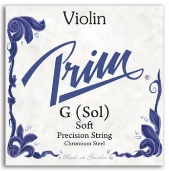 Prim Violin G String – 4/4 – Light Gauge (Chrome-Wound Solid Steel)