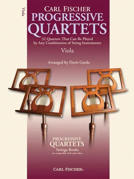 Progressive Quartets for Strings Viola (Fischer)