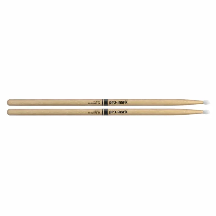 Promark American Hickory 5A Nylon Tip Drum Sticks