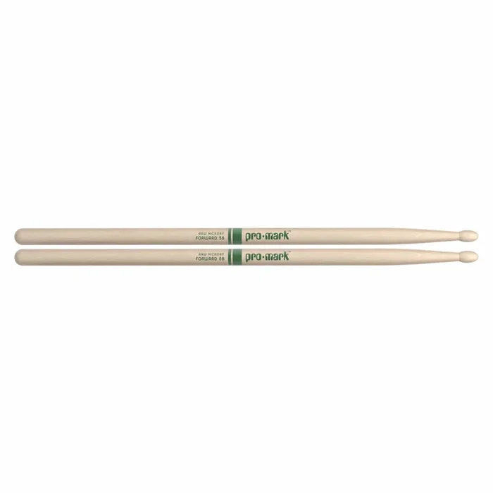 Promark American Hickory 5B Natural Wood Tip Drum Sticks