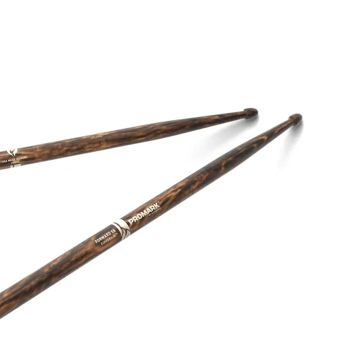 ProMark By D’Addario R5AFG Rebound Firegrain Hickory Wood Tip Drumstick – 5A