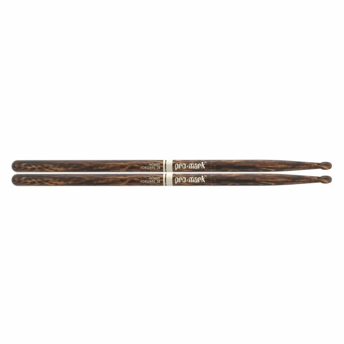 Promark Classic 2B FireGrain Wood Tip Drum Sticks