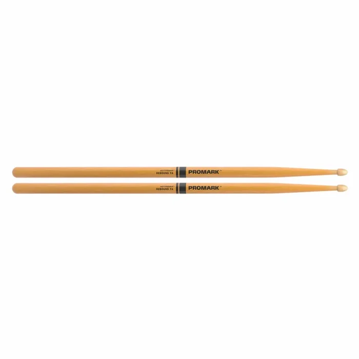 Promark Rebound 7A ActiveGrip Clear Wood Tip Drum Sticks
