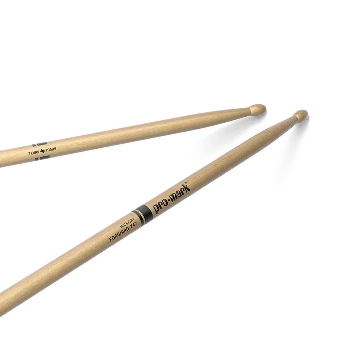 ProMark TX747W Hickory 5A Wood Tip 747 Drumstick