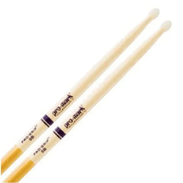 Promark TXPG5BN Pro Grip Drumstick Hickory – 5B