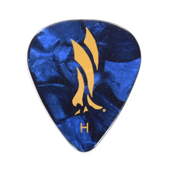 PRS Celluloid Picks Blue Pearloid – Heavy 2 Pack (24) Bundle
