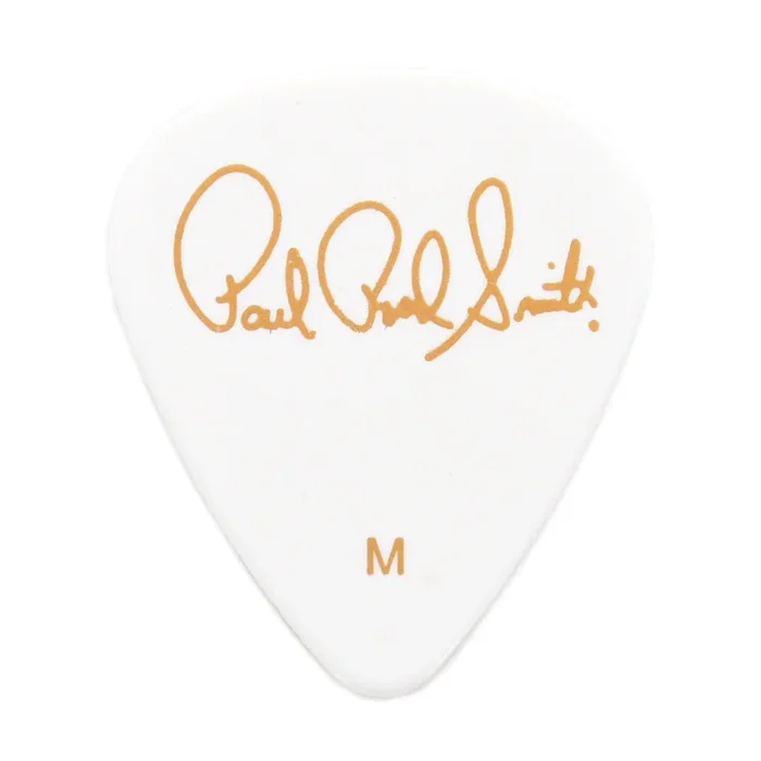 PRS Celluloid Picks Solid White – Medium 2 Pack (24) Bundle