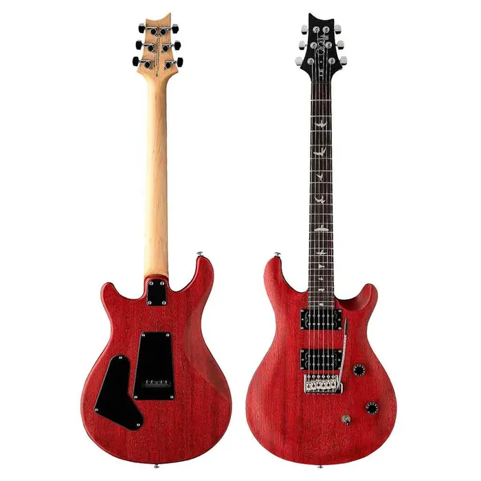 PRS SE CE24 Standard Satin Electric Guitar Vintage Cherry