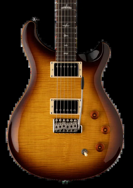 PRS SE DGT Birds McCarty Tobacco Sunburst w/bag