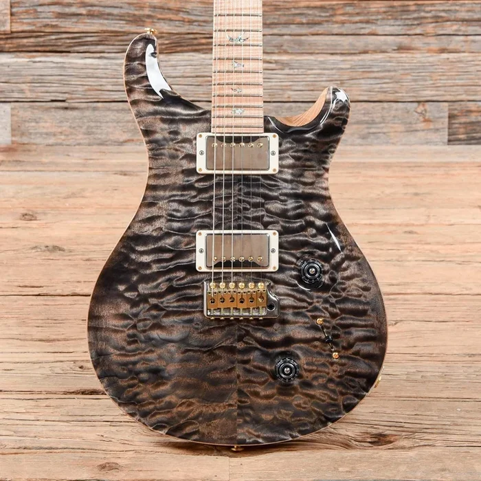 PRS Wood Library Custom 22 10 Top Faded Grey Black 2017