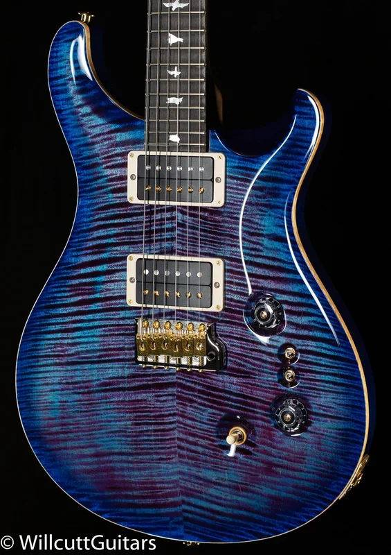 PRS Wood Library Custom 24-08 Violet Blue Burst 10 Top Rosewood Neck (951)
