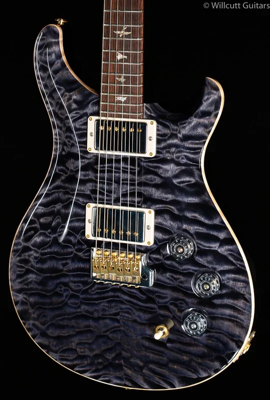 PRS Wood Library DGT Grey Black Artist Quilt