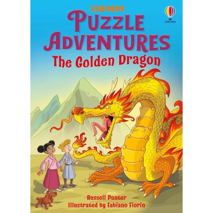 Puzzle Adventures: golden dragon by Russel Punter