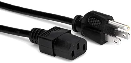 PWC-141 1′ Power Cord C13 to NEMA 5-15p