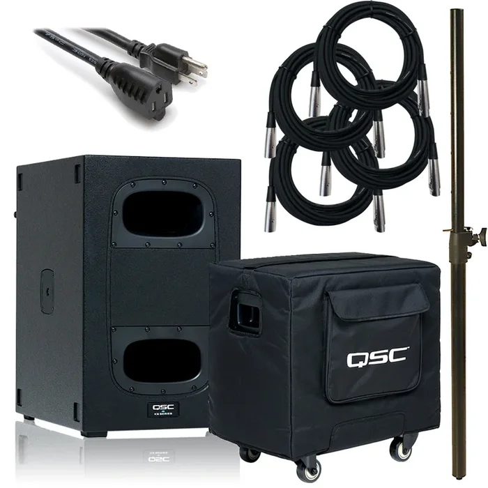 QSC KS112 Powered PA Subwoofer STAGE KIT