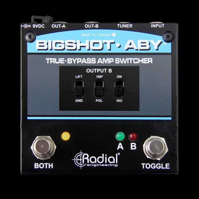 Radial BigShot ABY True-bypass Switch Pedal