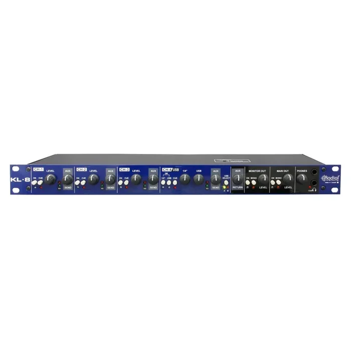 Radial KL-8 Rackmount Keyboard Mixer