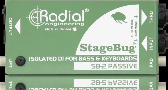 Radial SB-2 Stagebug Passive Acoustic Direct Box