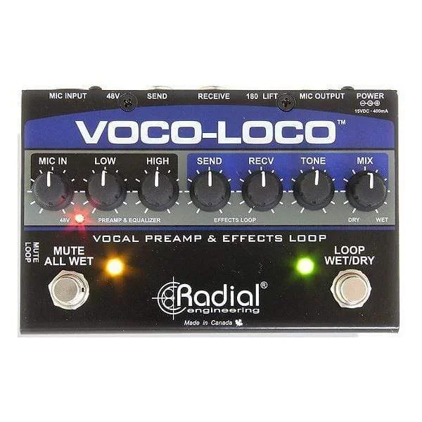 Radial Voco-Loco Effects Interface for Vocals