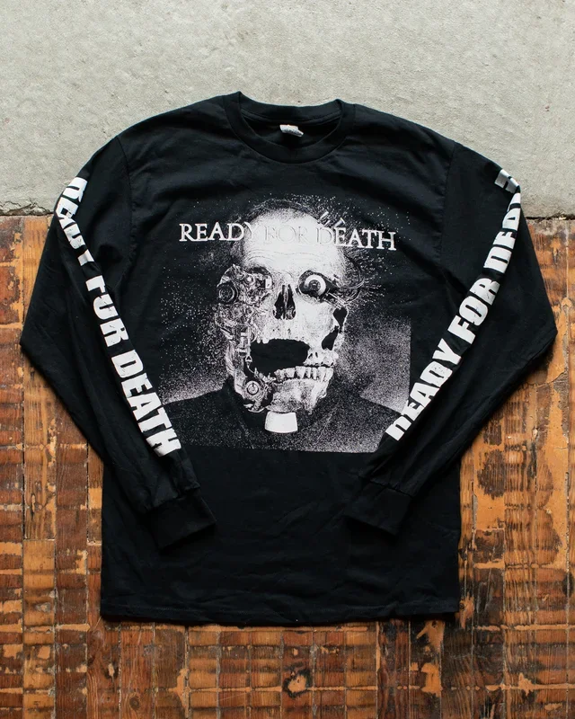 Ready For Death – Cyborg Priest Long Sleeve T-Shirt